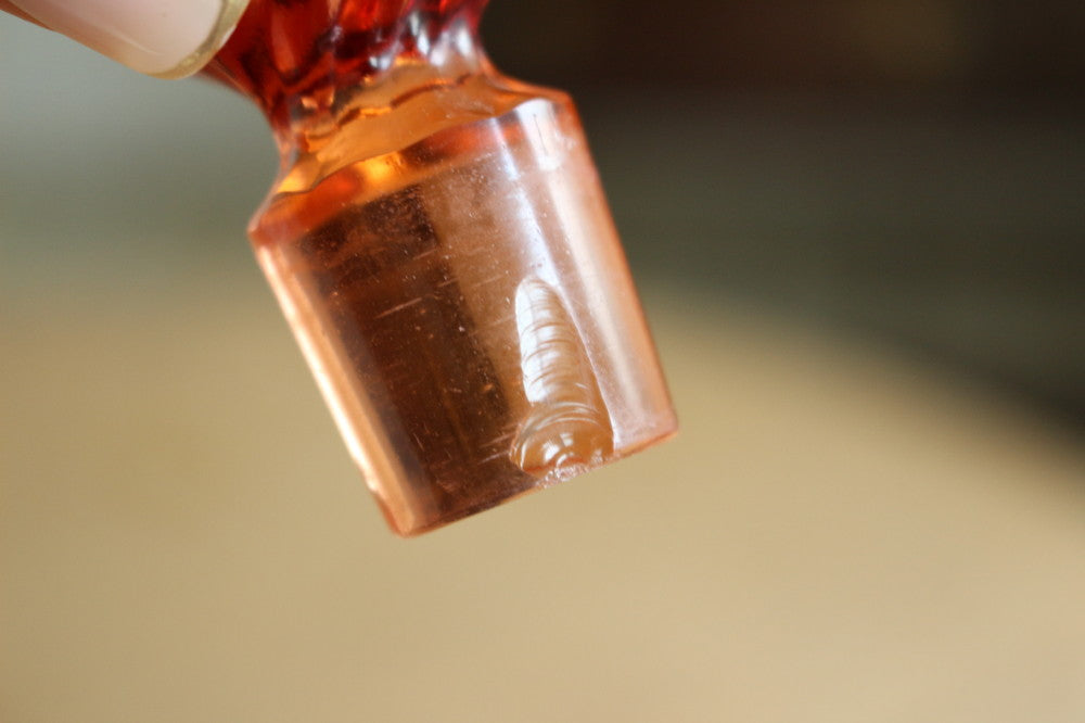 バカラ社「ツイステッド・バンブー」パフュームボトル（香水瓶