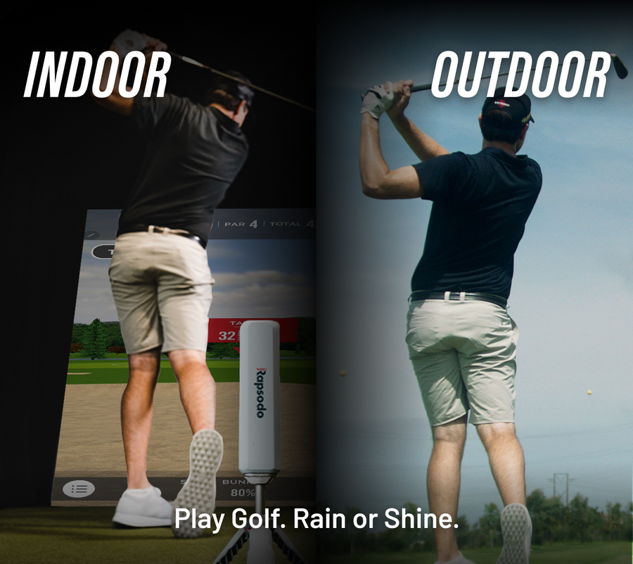 Rapsodo® MLM2PRO Mobile Launch Monitor + Golf Simulator