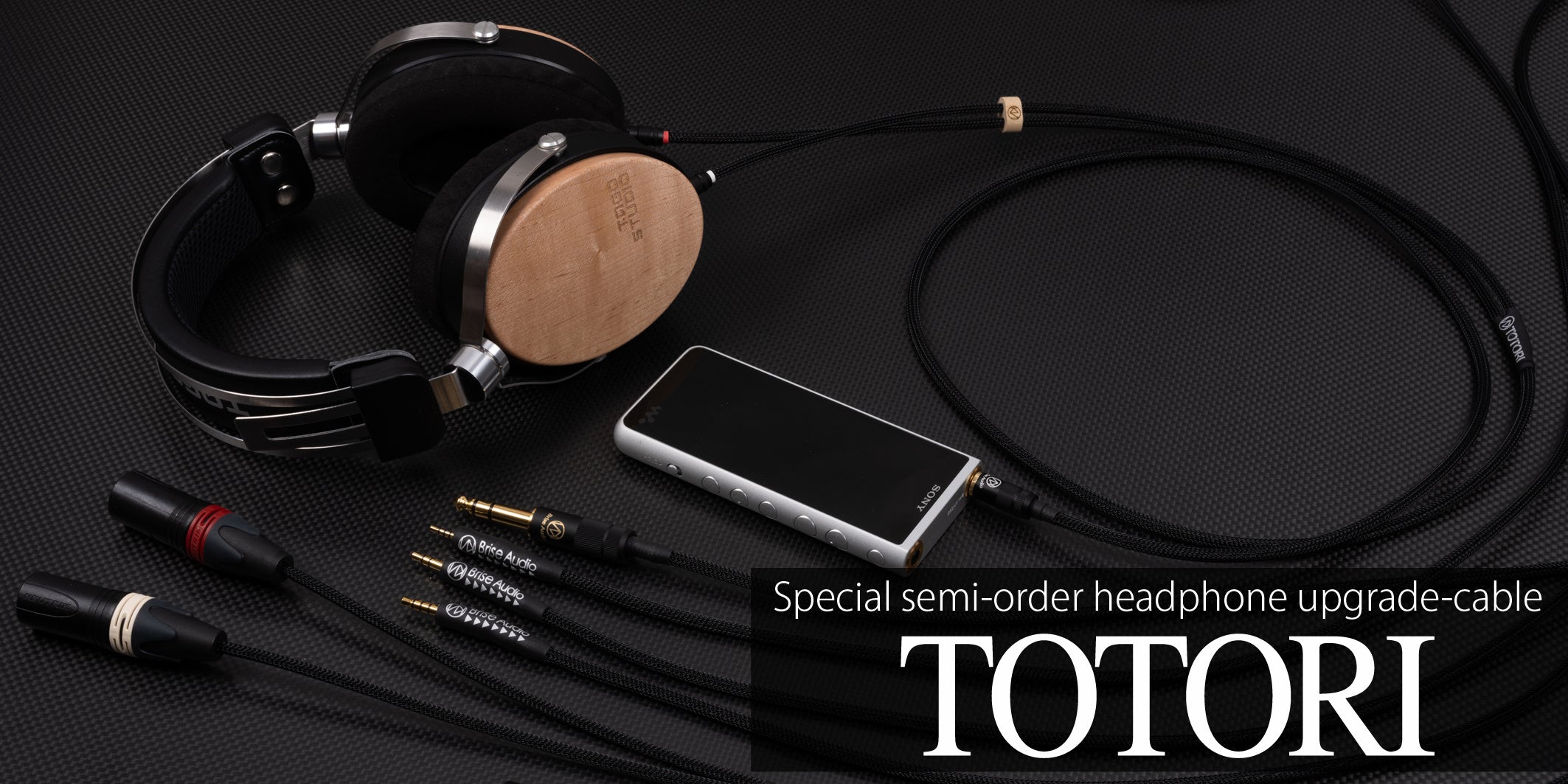TOTORI ヘッドフォンリケーブル – Brise Audio