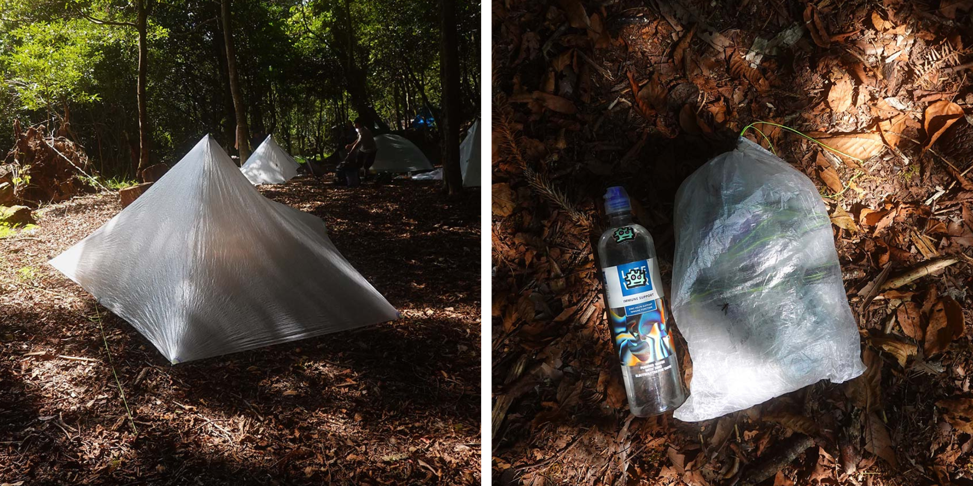 Ounce Design DCF shelter – Version 2 Ounce Design ultralight