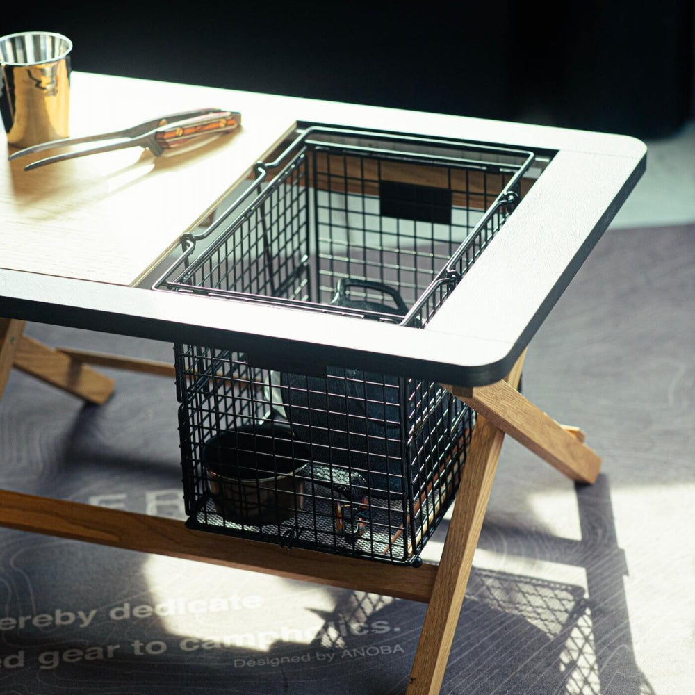 再入荷】ANOBA（アノバ）フォールディングワイヤーバスケット M