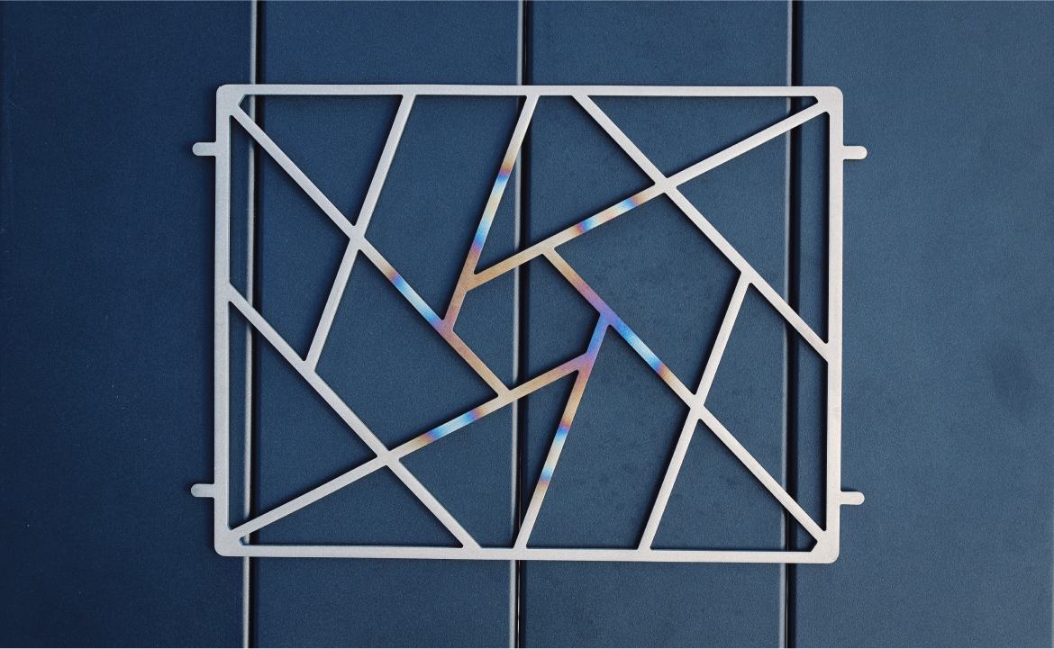 最終値下げ！！ 37camp フラット五徳 鉄製（黒染め加工）フラット五徳