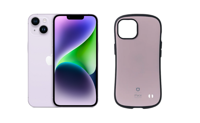 iPhone14_14Plusのパープルに合うスマホケースおすすめ！
