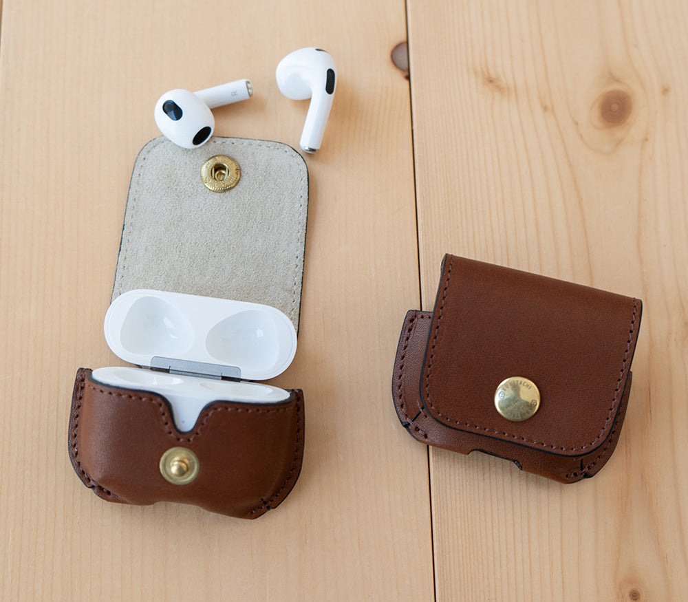 一枚革で作るレザーケース AirPods3（第3世代※Pro用ではありません）用