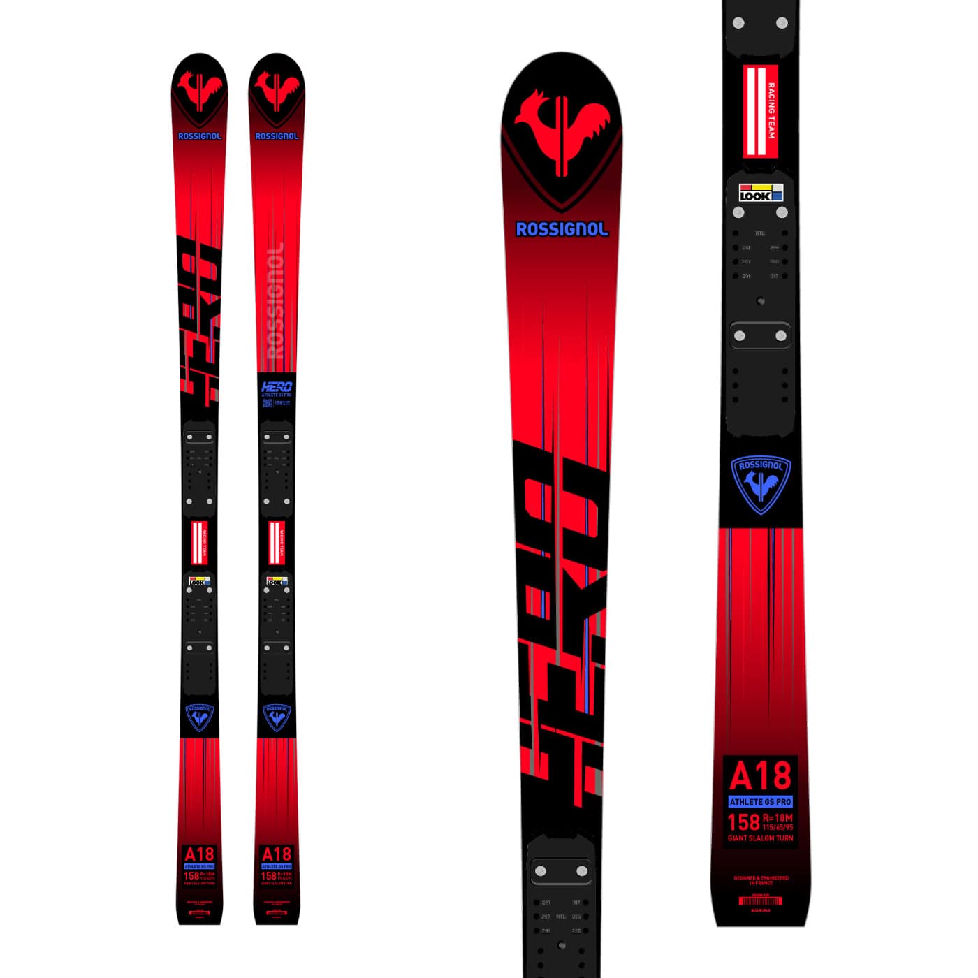 Rossignol Jr Hero Athlete GS Pro+R21 Pro Ski 2023 | Boyne Country