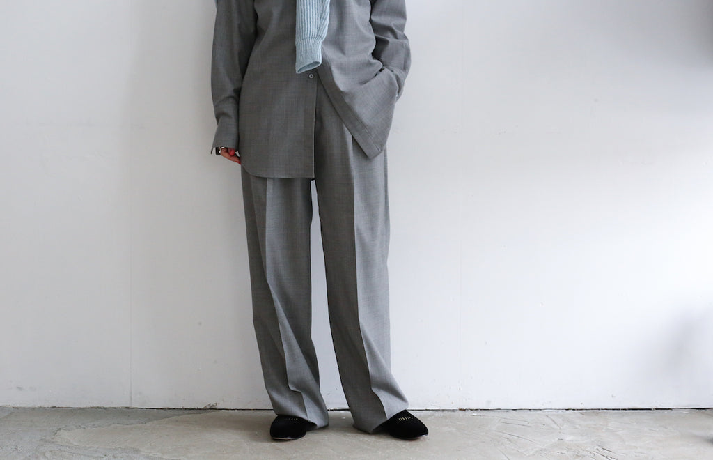 AURALEE SUPER FINE TROPICAL WOOL SLACKS – Chum!