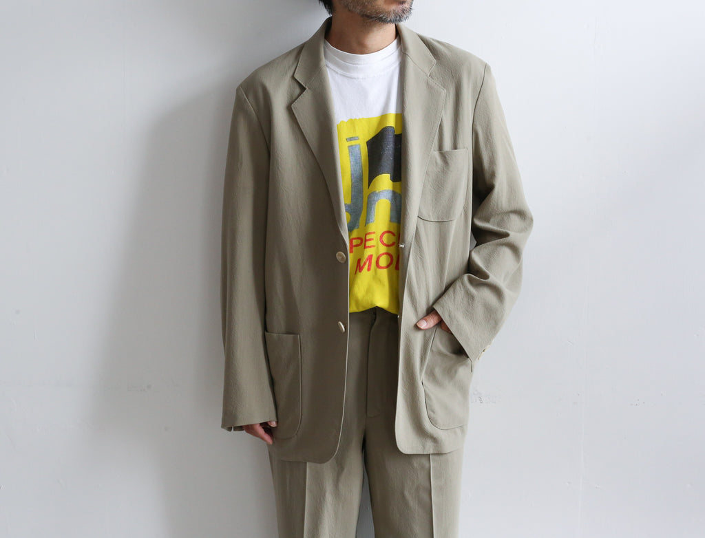 AURALEE HARD TWIST WOOL VIYELLA JACKET & SLACKS – Chum!