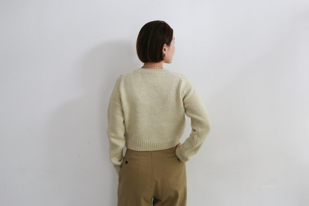 AURALEE SILK WOOL CAMEL MIX KNIT SHORT P/O – Chum!