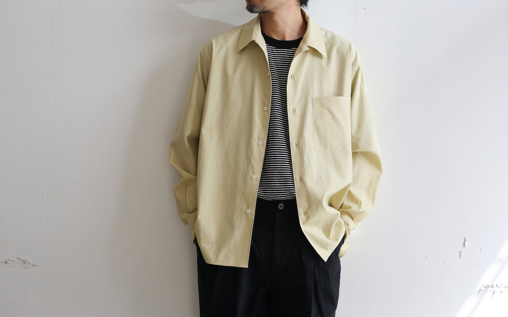 AURALEE WASHED FINX TWILL BOX SHIRTS – Chum!