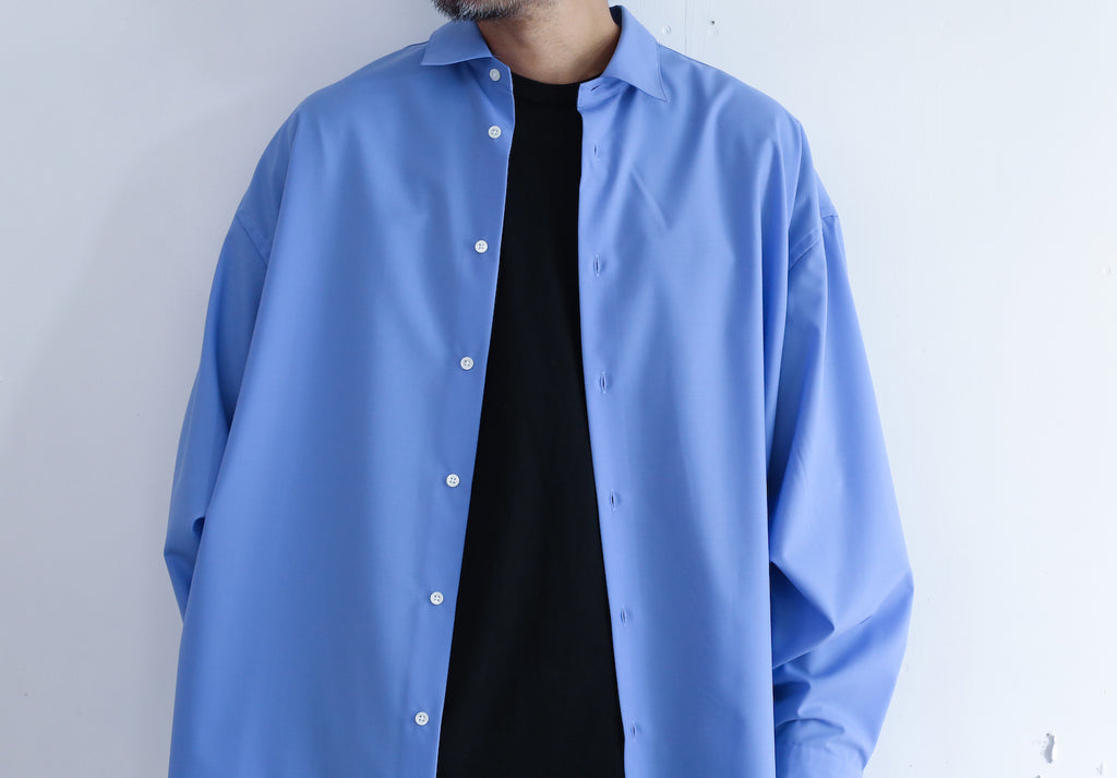 Graphpaper Fine Wool Tropical Oversized Shirt – Chum!