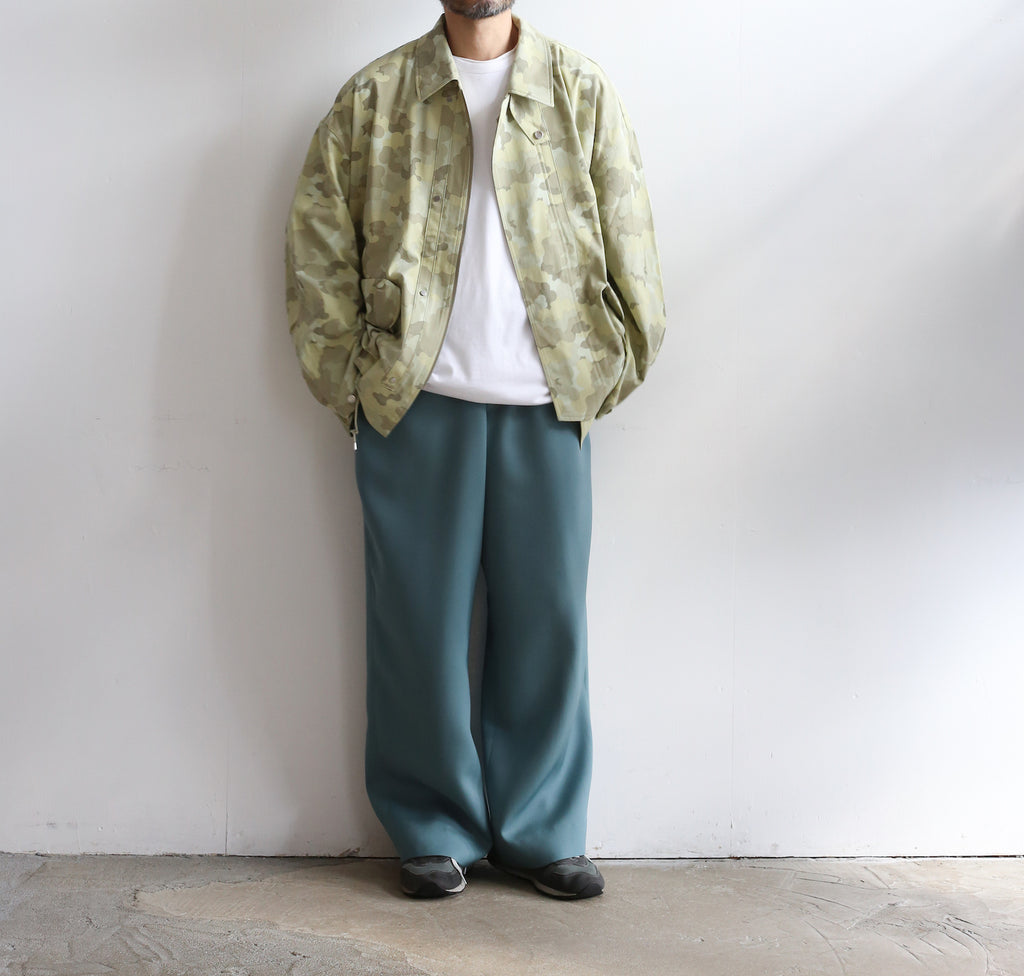 AURALEE WASHED FINX CAMOFLAGE TWILL GABARDINE BLOUSON – Chum!