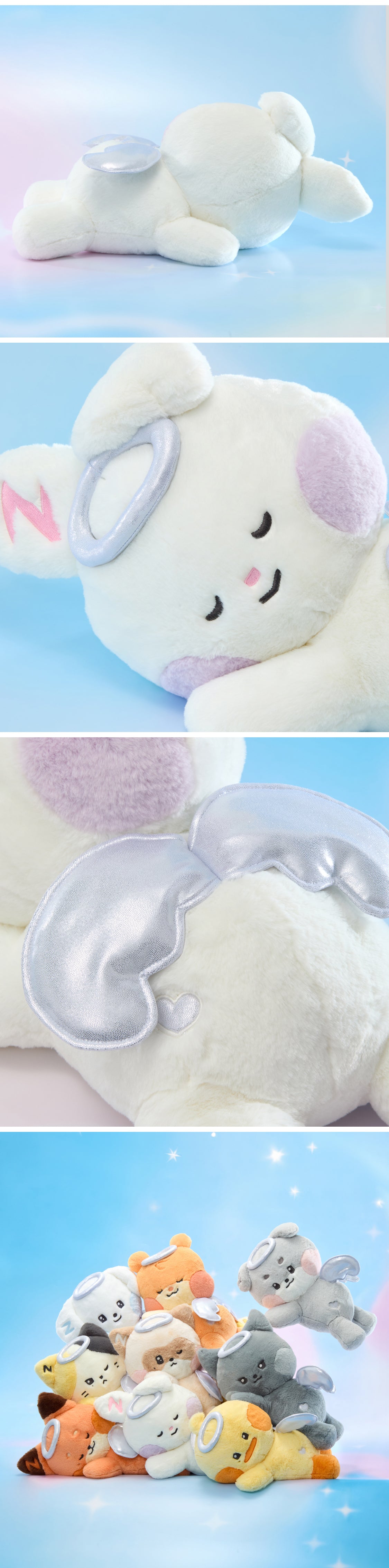 Pre-order] ZEROBASEONE zeroni yunini ANGEL BIG LYING PLUSH – LINE