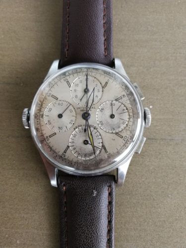 スイスの高級ブランド ユニバーサル・ジュネーブの最高峰のクロノ