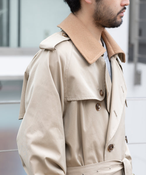 INTÉRIM / インテリム23SS TRENCH COATのスタイリング – session
