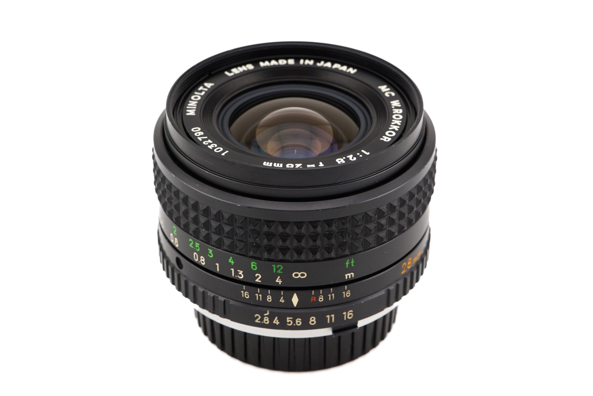 Minolta 28mm f2.8 MC W.Rokkor - Lens – Kamerastore