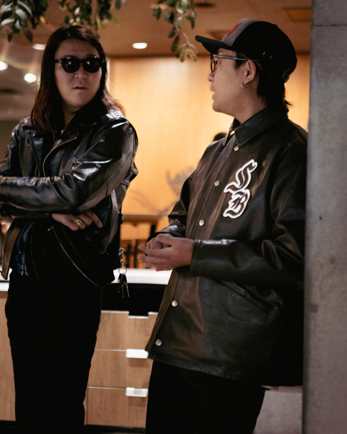 12 BERBERJIN × SUBCULTURE：LEATHER COACH JACKET** – SC WEB STORE