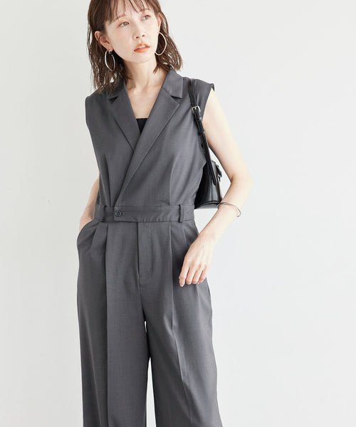 ROPÉ PICNIC(ロペピクニック) / テーラードオールインワン