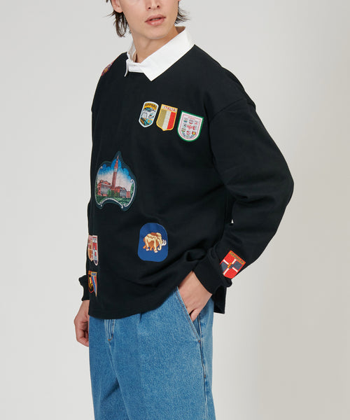BODE】 MULTI-PATCH RUGBY SHIRT (トップス / ポロシャツ) 通販｜Life