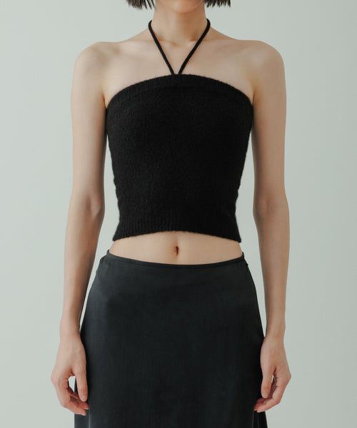 BIOTOP(ビオトープ) / 【yo BIOTOP】cashmere halter bare top