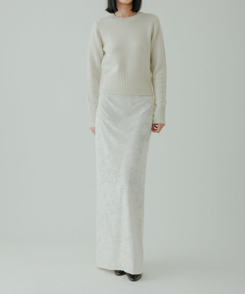 BIOTOP(ビオトープ) / 【yo BIOTOP】wool cashmere knit (トップス