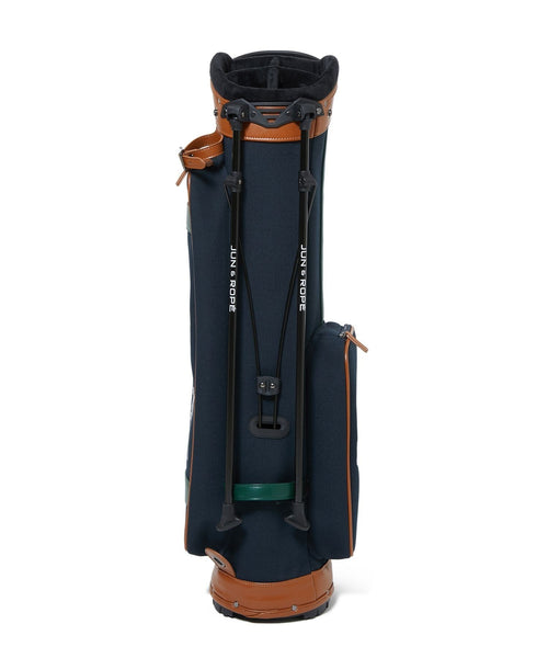 JUN&ROPÉ(ジュン アンド ロペ) / 合皮コンビ使いカレッジロゴキャディ