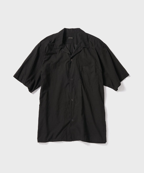 BIOTOP(ビオトープ) / 【COMOLI】 KHADIコットン 半袖オープンカラー