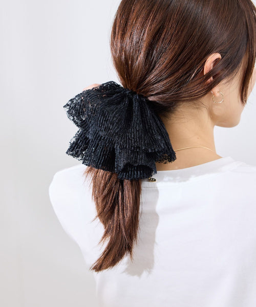 ROPÉ PICNIC(ロペピクニック) / ビッグフリルレースシュシュ (ヘア