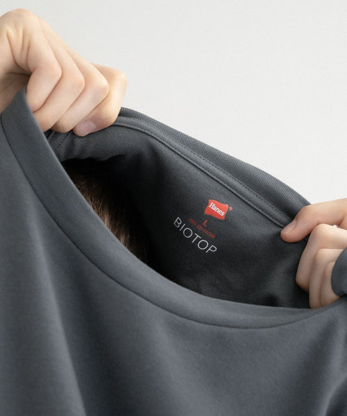 BIOTOP(ビオトープ) / 【Hanes for BIOTOP】 Comfort Crew Neck