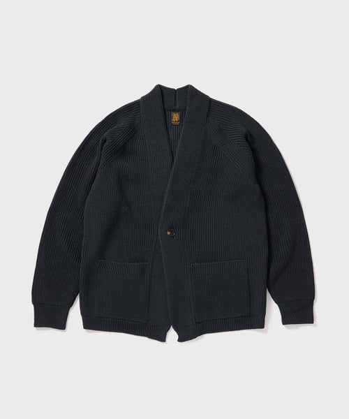 BIOTOP(ビオトープ) / 【BATONER】 SIGNATURE SHAWL COLLAR CARDIGAN