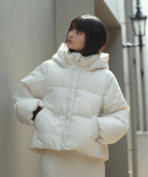 VIS(ビス) / 【アウター総選挙3位】フード取り外し可能軽量ダウン