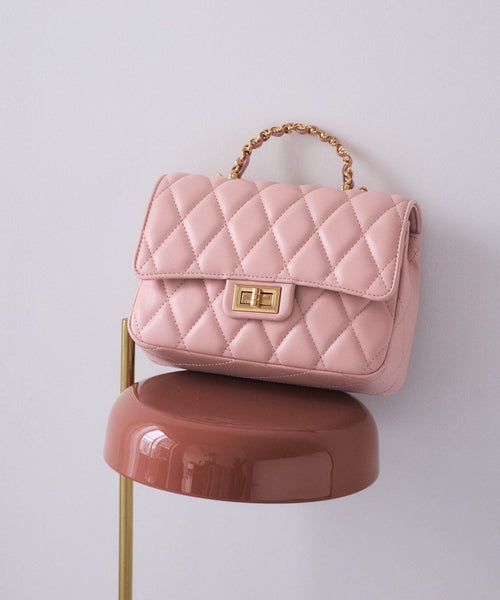 VIS(ビス) / チェーンハンドルキルティングショルダーバッグ/2WAY・一