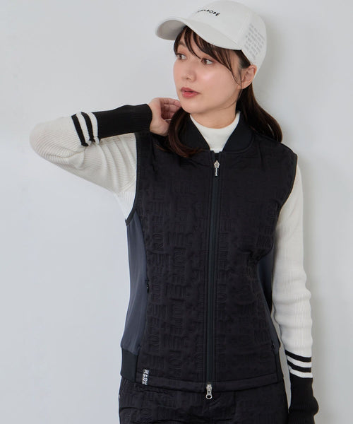 JUN&ROPÉ(ジュン アンド ロペ) / ピンソニック中綿ベスト/防風・撥水