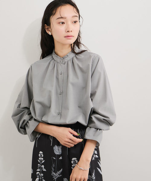 LE CERCLE par ropé(ル セルクル パー ロペ) / ブロードフリルブラウス