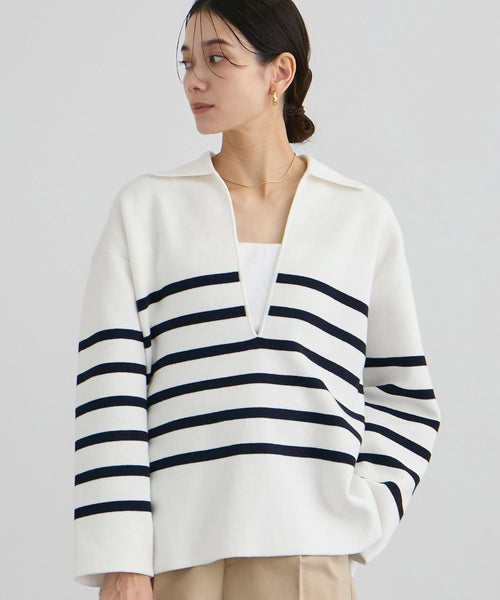 SALON adam et ropé(サロン アダム エ ロペ) / 【WEB限定】スキッパー