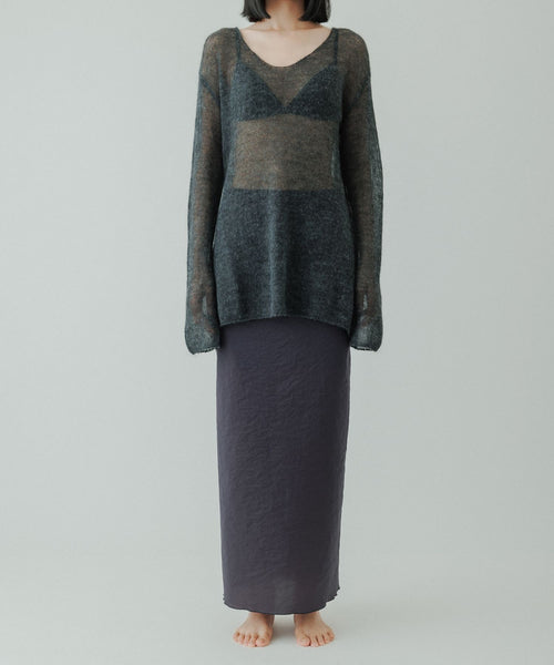 BIOTOP(ビオトープ) / 【yo BIOTOP】Sheer tight skirt (スカート