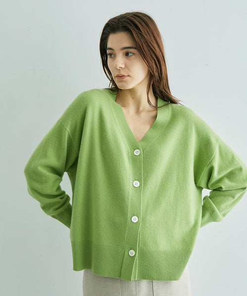 ROPÉ(ロペ) / 【カシミヤブレンド】ウールVネックニットカーディガン