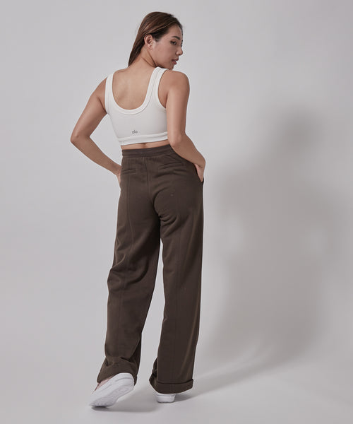 NERGY(ナージー) / 【alo】ハイウエストトラウザーワイドレッグパンツ