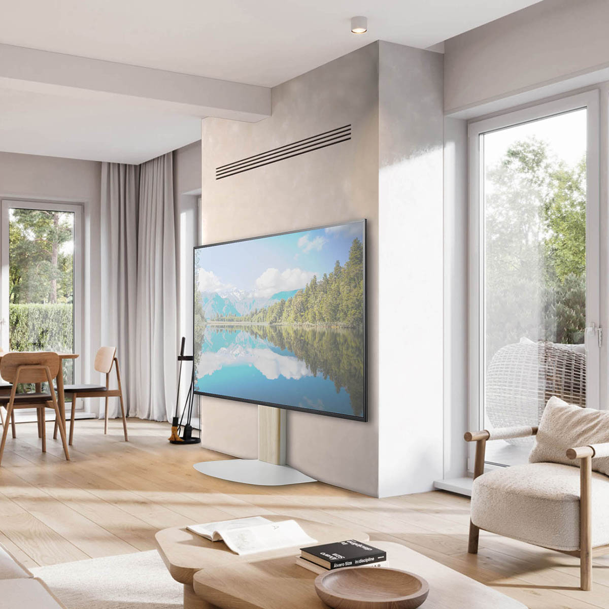 WS-BL840｜製品一覧｜テレビスタンド Swing｜製品案内｜朝日木材加工