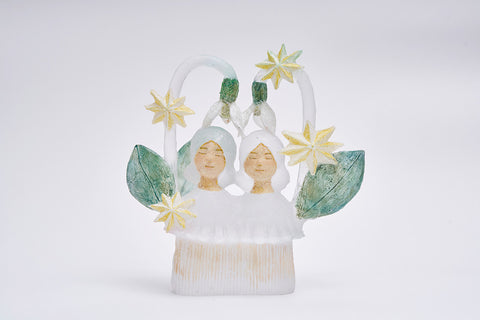 ガラス作家・安達知江さんとのクリスマスコラボレーション – Fairycake