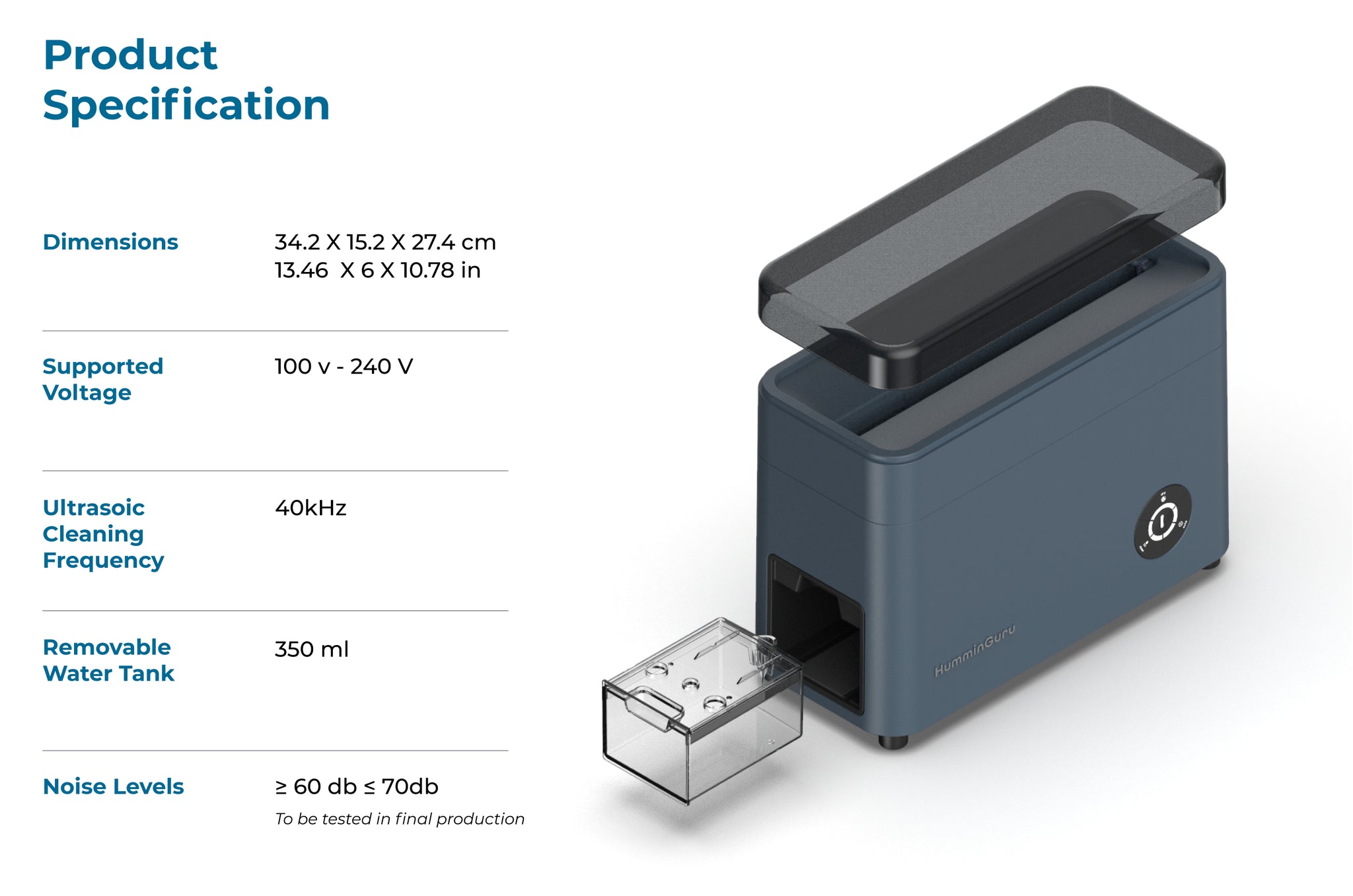 超音波ビニールレコードクリーナー – HumminGuru