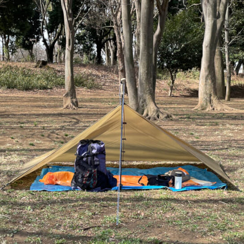 商品解説】CT Tarp｜あるULハイカーの実践と実績を積み重ねたソロ用