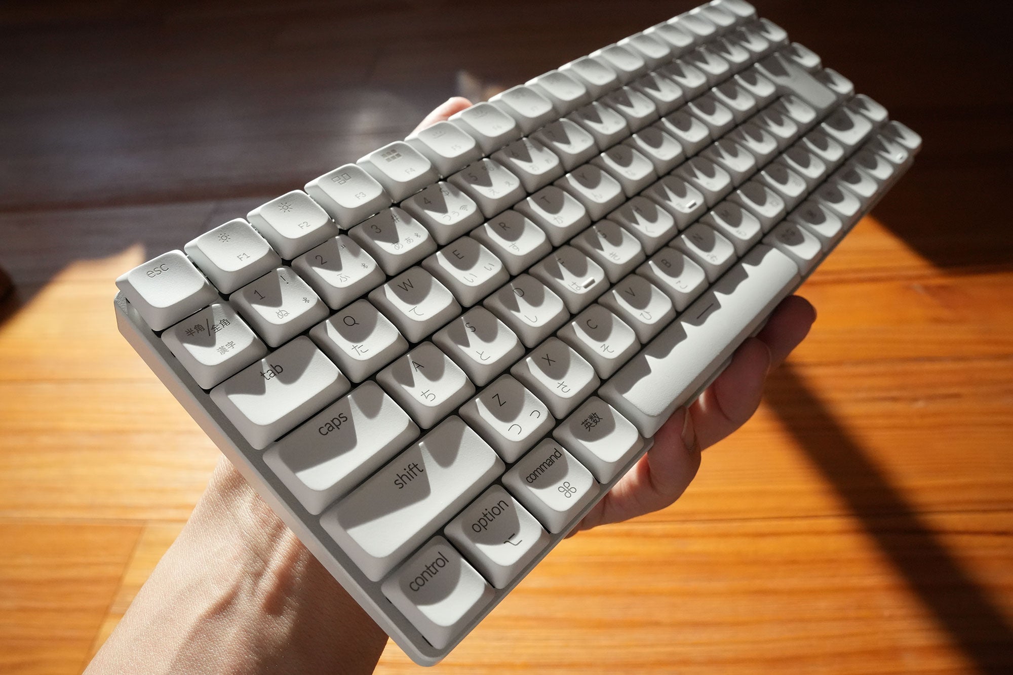 Keychron K3 Max（ホワイトボディ） QMK/VIA ワイヤレス カスタム