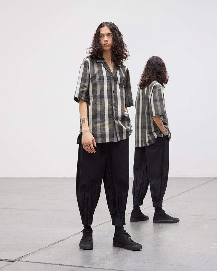 アイテムのご紹介「HYBRID CHECK SHIRT」 – isseymiyake.com