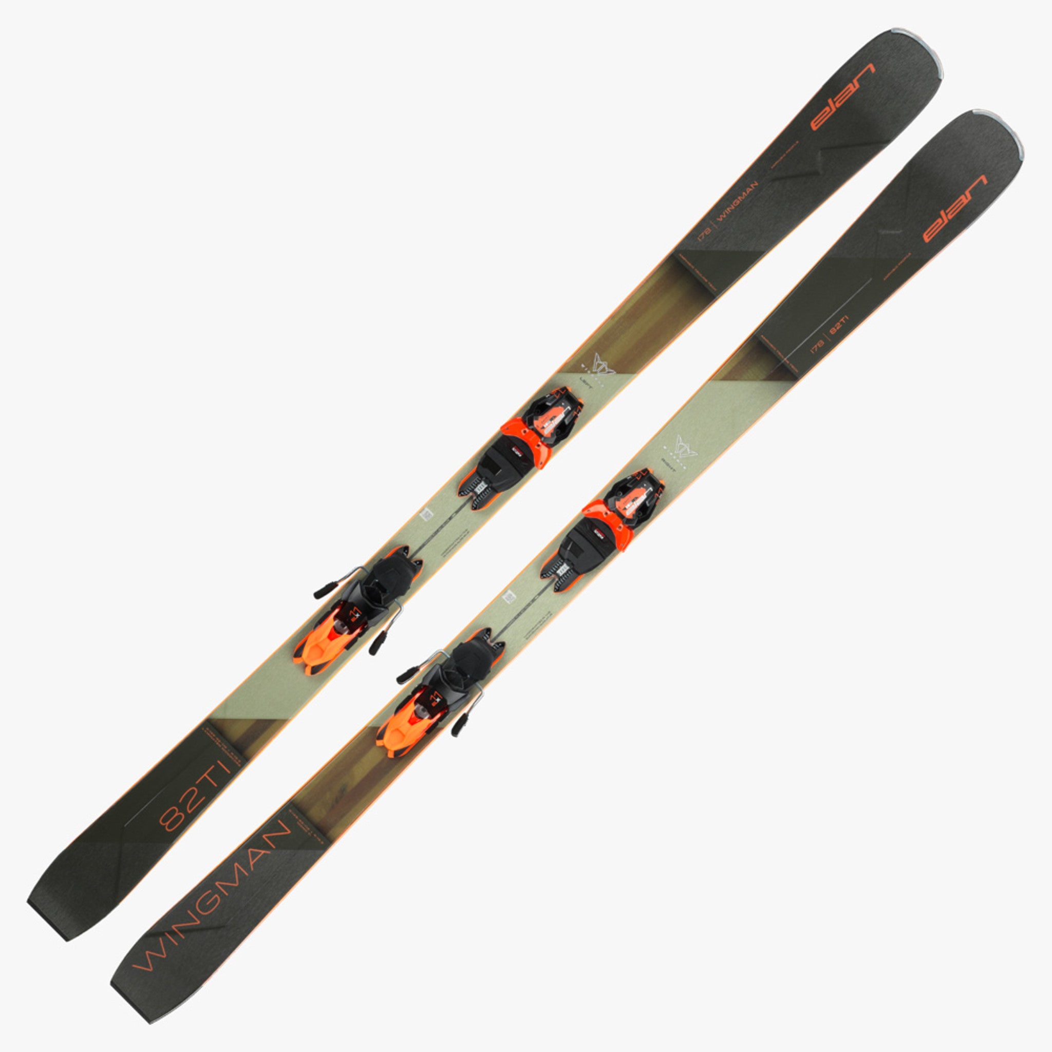 2025 Elan Wingman 82 Ti Ski w ELX 11.0 GW Binding | Alpine Skis