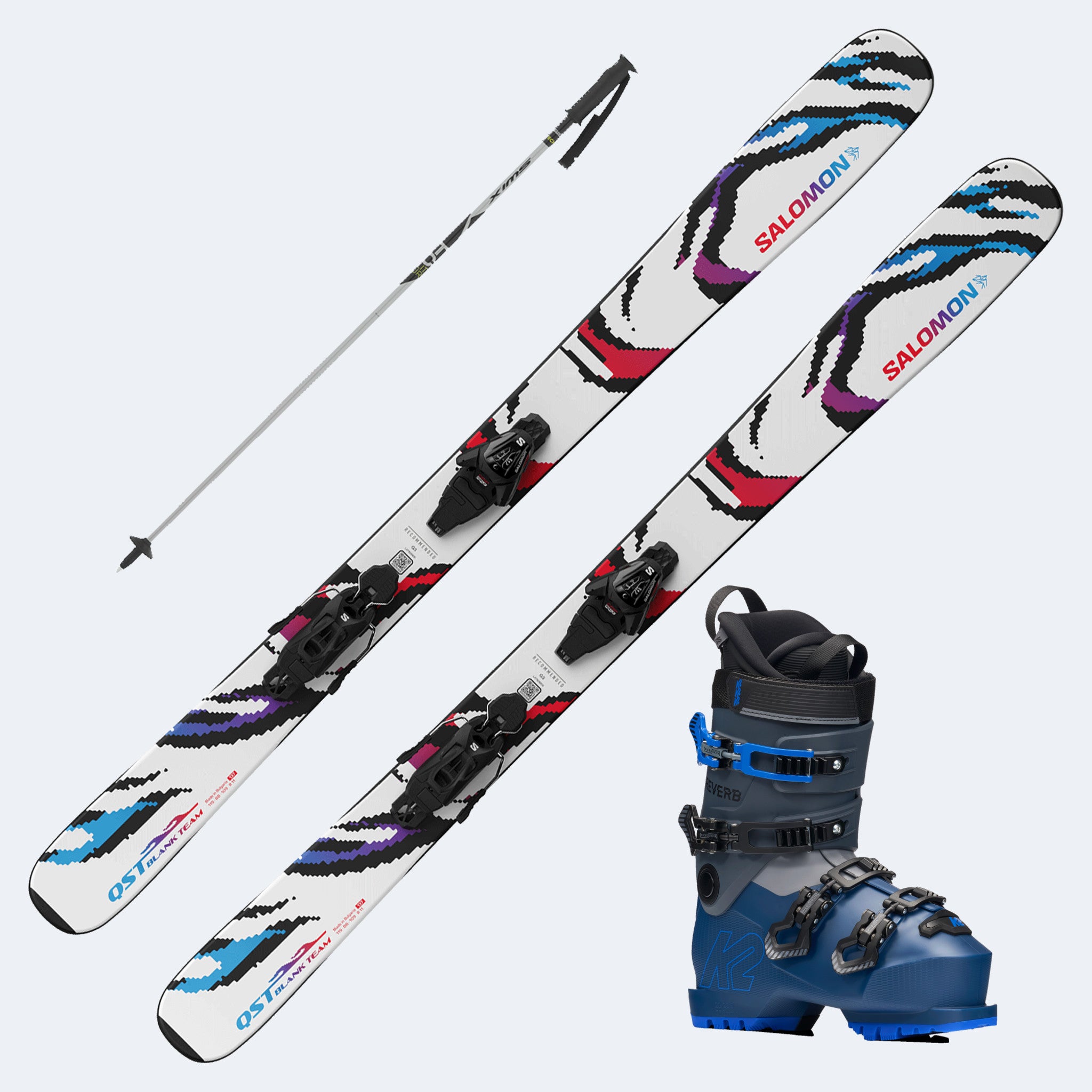 2026 Salomon QST Blank Team Skis | Alpine Skis | SkiEssentials