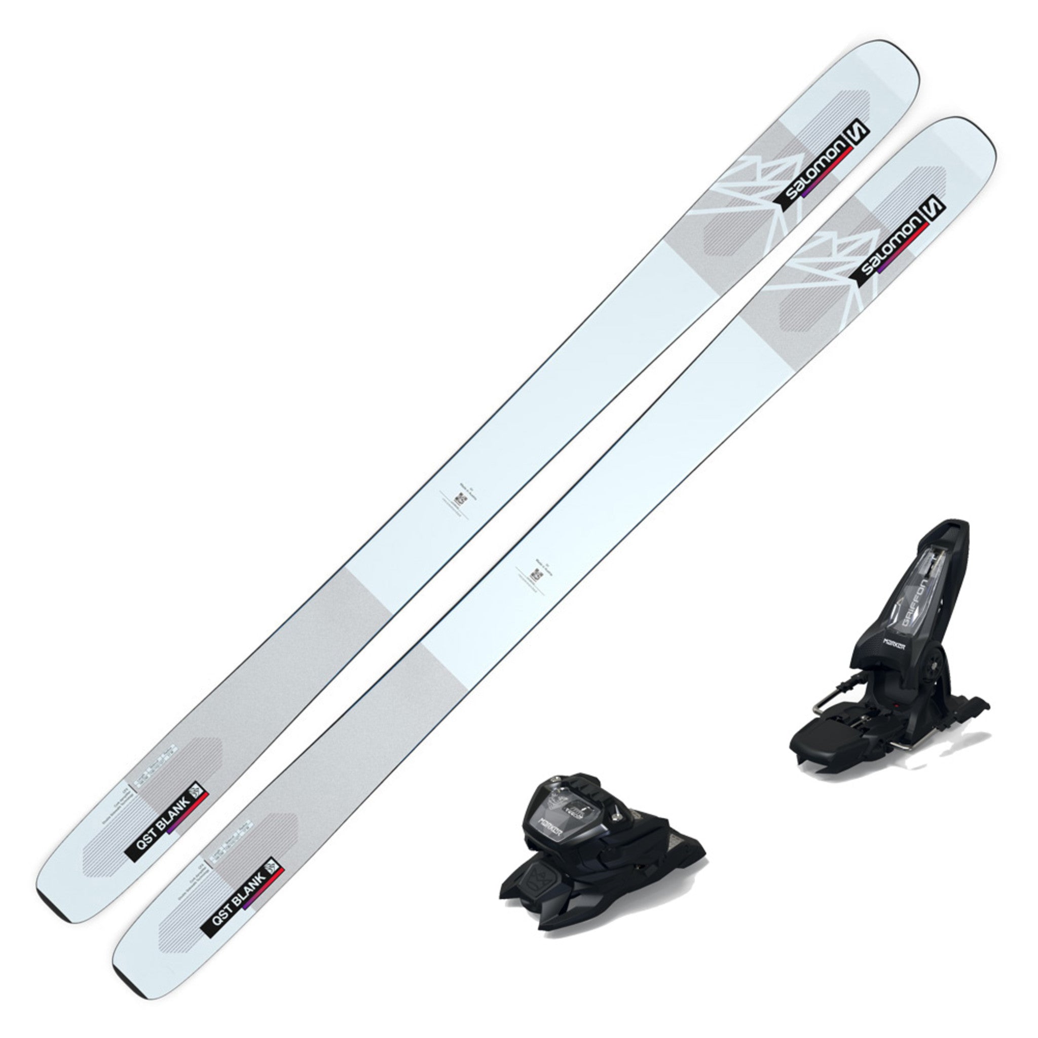 2023 Salomon QST Blank Skis with Tyrolia Attack 14 GW Bindings