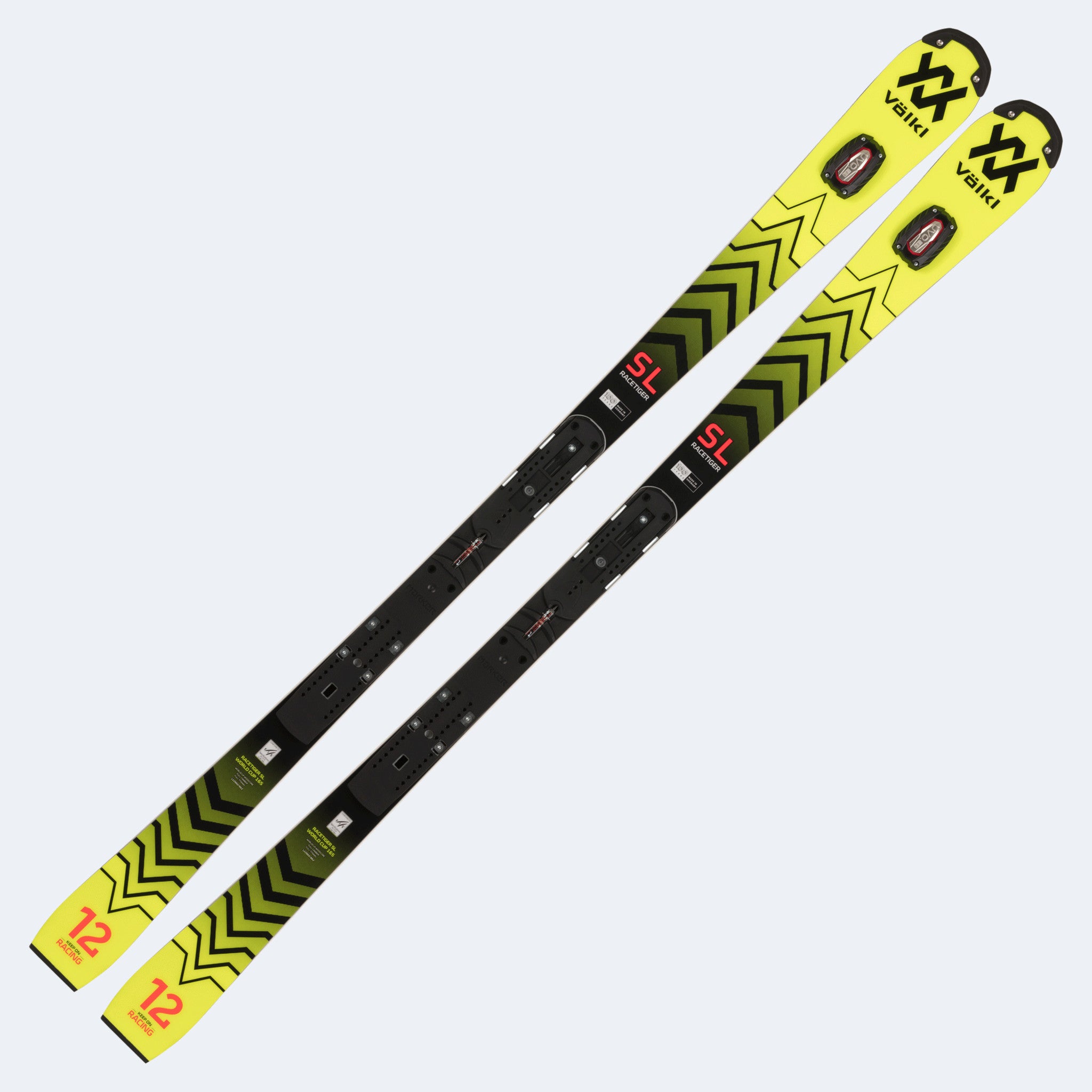 2023 Volkl Racetiger SL R WC Skis w/ Race Plate 10 | Alpine Skis