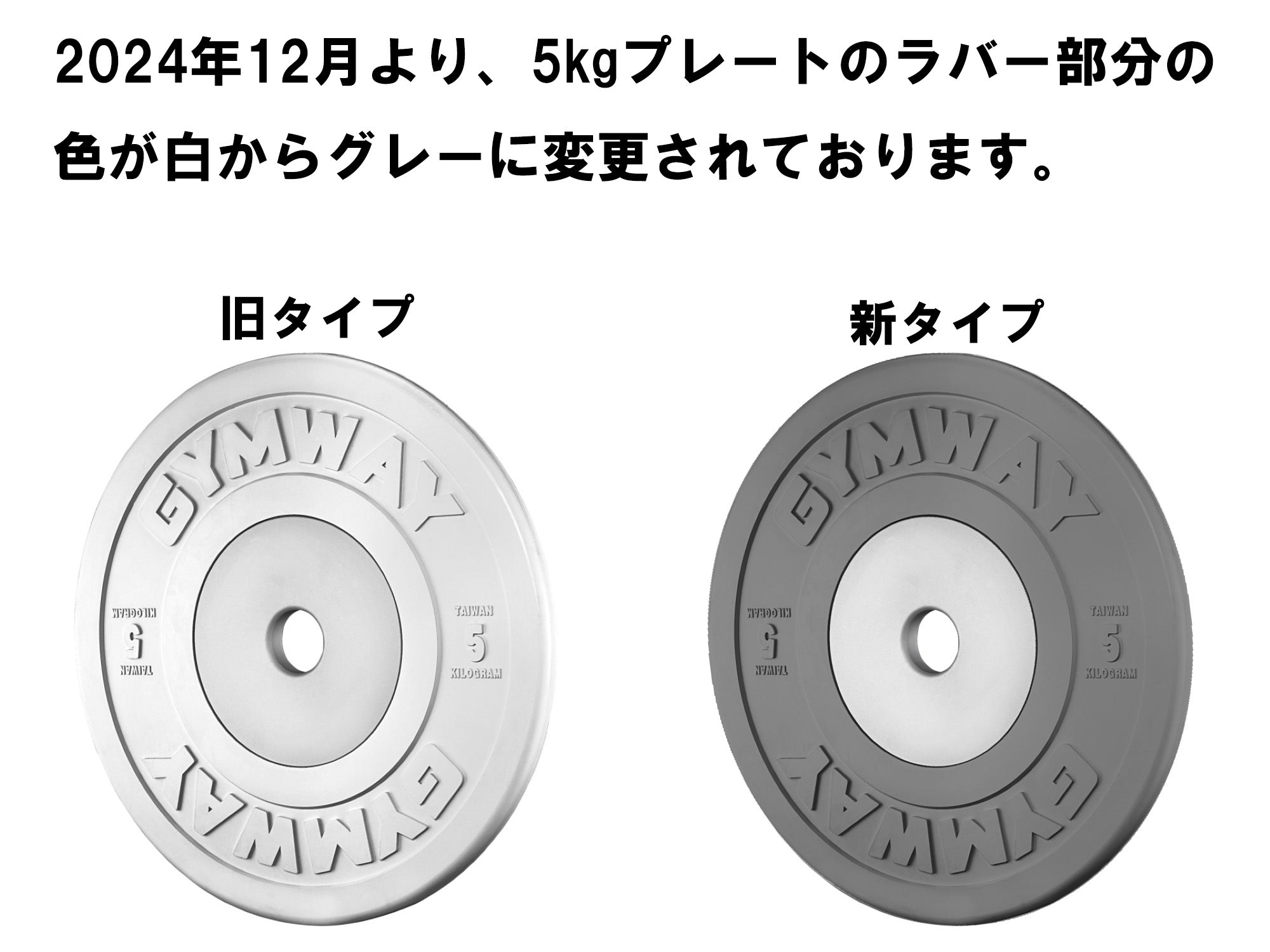 GYMWAY 薄型コンペティションバンパープレート — MBC POWER SHOP