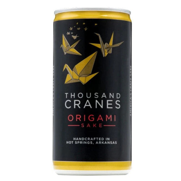 Origami Sake A Thousand Cranes Cans 200ml | Columbus Ave Wine