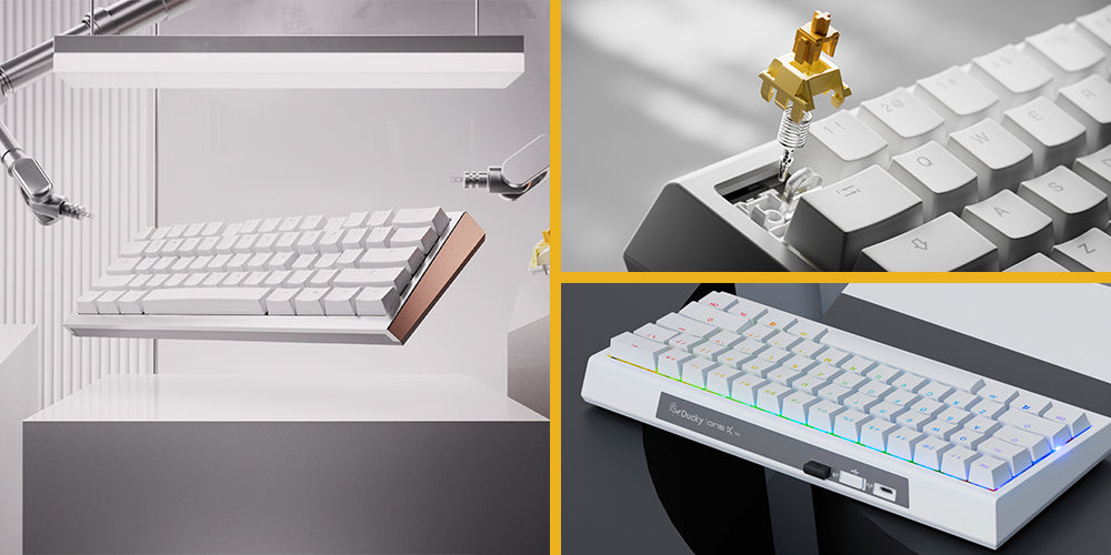 Ducky One X Mini ワイヤレス メカニカルキーボード 誘導式アナログ